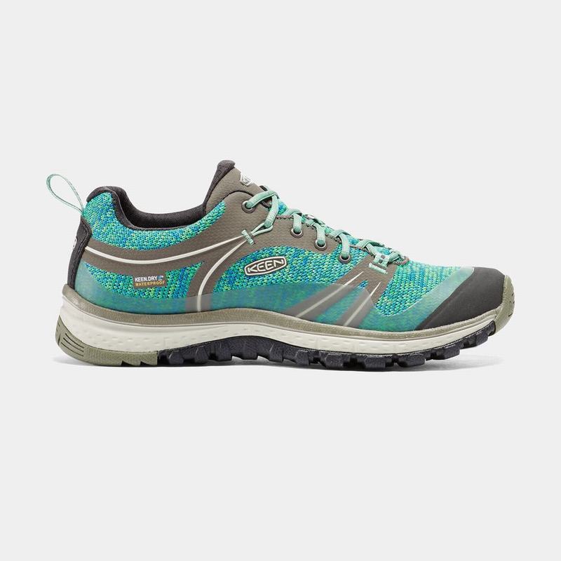 Keen Terradora Waterproof Womens Hiking Shoes Green/Olive NZ Sale (9384-BFIGS)